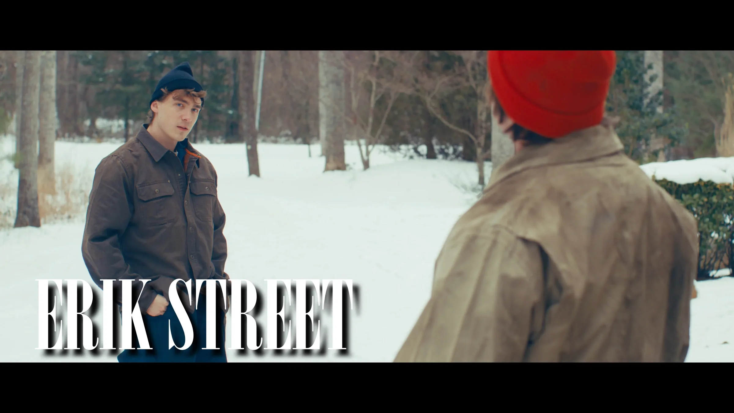 thumbnail for 90 second film reel for actor Erik Street. 